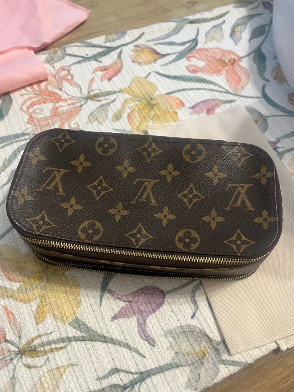 LV Jewelry Travel Case